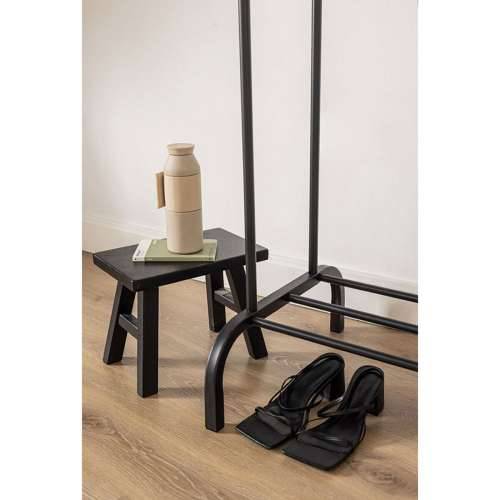 Mēteļu stends Newlux Hangy Duo 30 Crna Metal 115 x 50 x 150 cm Cijena