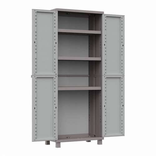 Ormar za metle Terry Jrattan 369 Siva 68 x 37,5 x 170 cm Plastika 3 Police Cijena