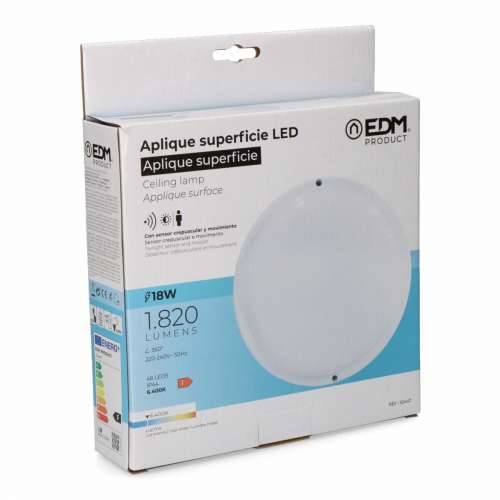 Rasvjetna tijela za zid EDM 32447 Bijela Plastika F 18 W 120 W 1820 Lm Senzor Pokreta Senzor za svjetlo Okruglo (6400 K) Cijena