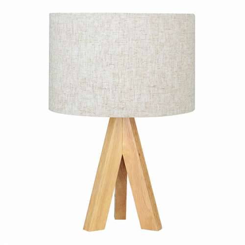 Stolna svjetiljka EDM 32160 Drvo Tkanina 18 x 18 x 30 cm E27 Cijena