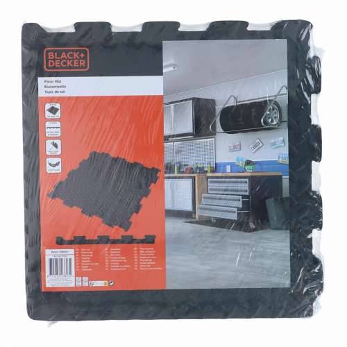 Pločice od EVA pjene Black & Decker Crna EVA Guma 40 x 40 cm (6 Dijelovi) Cijena
