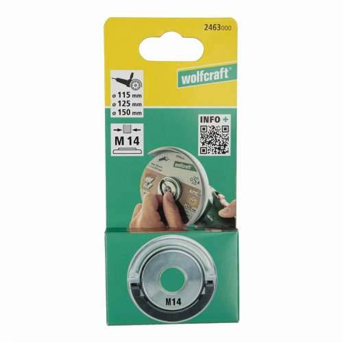 Brza fiksna matica za kutnu brusilicu Wolfcraft 2463000 Ø 45 mm M14 Cijena