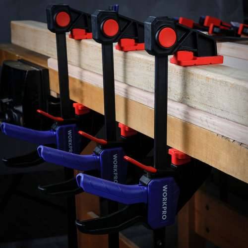 Jednoručna stezaljka Workpro 12” Najlon 30 cm Cijena