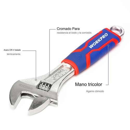 Podesivi francuski ključ Workpro 10” 25 cm Cijena