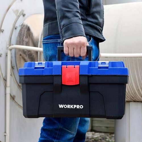 Kutija za Alat Workpro PVC Plastika 41 x 23 x 20,5 cm Cijena