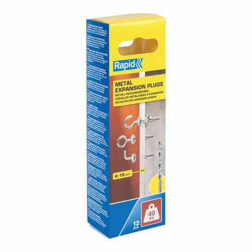 Set kuka, vijaka s okom i vješalica Rapid Ø 11 x 37 mm rastezanje Metal 12 kom. Cijena