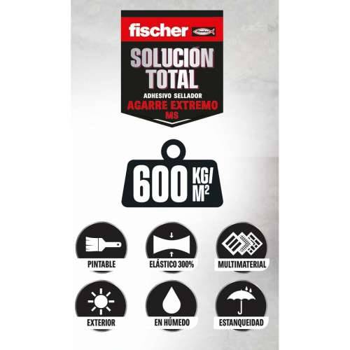Brtvilo / ljepilo Fischer Solución Total 572475 Bijela 290 ml Ekstra jako Cijena