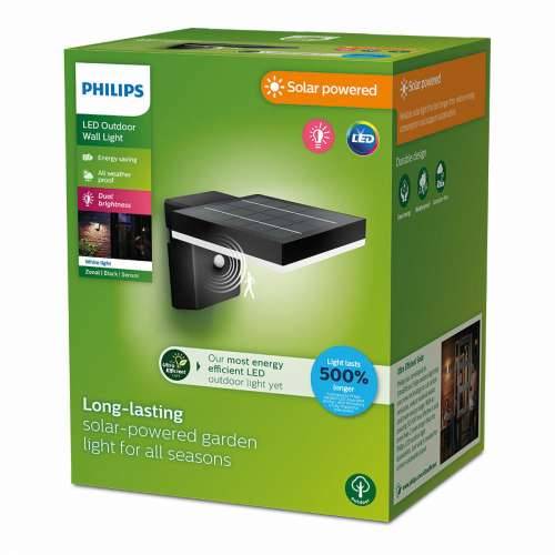 Rasvjetna tijela za zid Philips 1,3 W 250 Lm Solarno Kvadratno (3000 K) Cijena