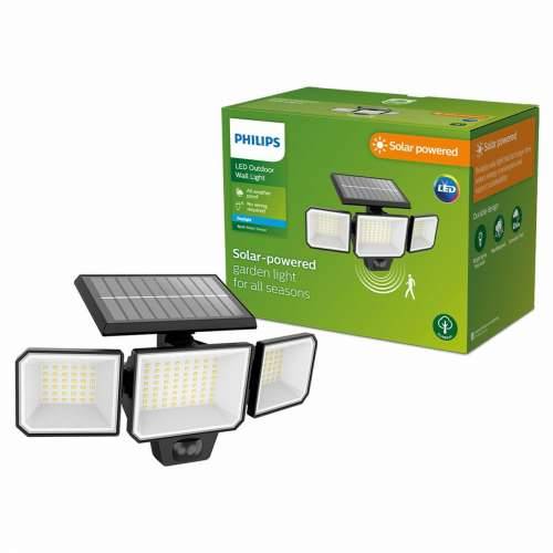 Solarni reflektor Philips 8,7 W 5000 K 29 x 11,7 x 16,8 cm Crna Solarno Cijena
