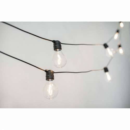 LED vijenac New Garden Allegra 8 m 10 Bijela/Crna Solarno Cijena