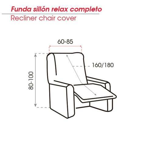 Navlaka za stolicu Belmarti Bali Siva 60-85 x 160/180 x 60-100 cm 1 mjesta Cijena