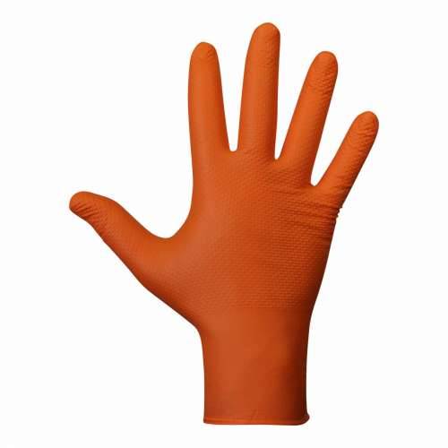 Nitrilne rukavice JUBA Agility Grip Oranžna Bez praška 50 kom. Cijena