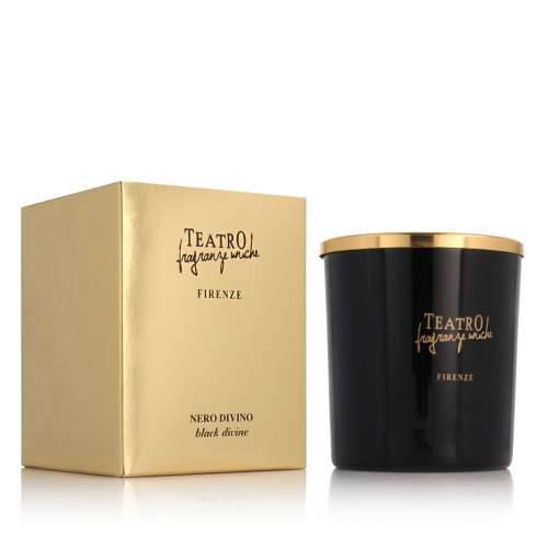 Mirisna Svijeća Teatro Fragranze Black Divine (180 g) Cijena