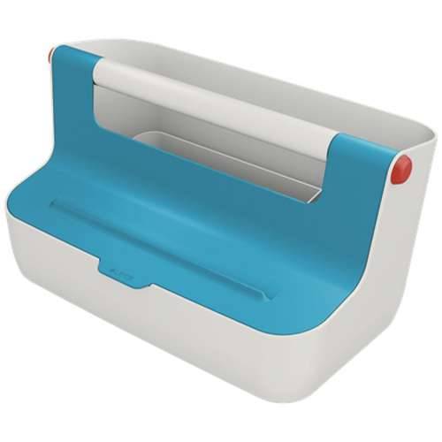 Kutija za Pohranu Leitz Cosy Plava ABS 21,4 x 19,6 x 36,7 cm Ručka za prenošenje Cijena