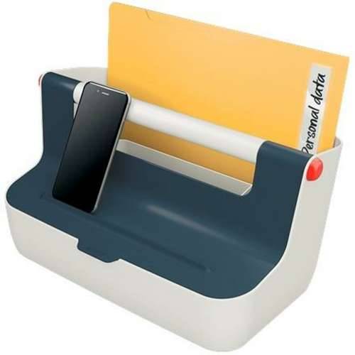 Kutija za Pohranu Leitz Cosy Siva ABS 21,4 x 19,6 x 36,7 cm Ručka za prenošenje Cijena