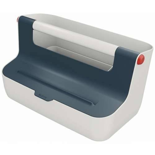 Kutija za Pohranu Leitz Cosy Siva ABS 21,4 x 19,6 x 36,7 cm Ručka za prenošenje Cijena