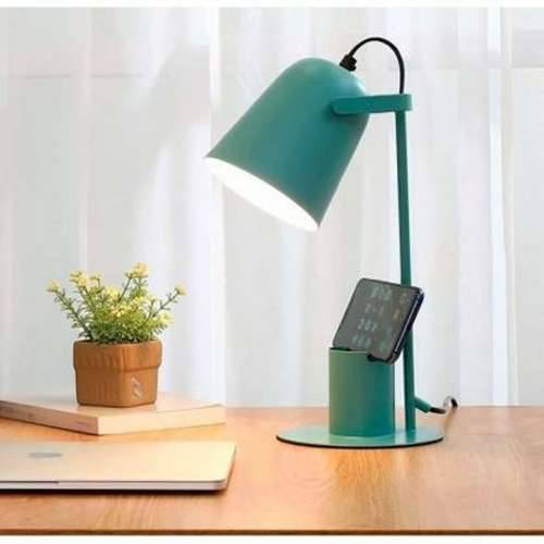 Stolna svjetiljka iTotal COLORFUL Zelena Turkizno Metal 35 cm Cijena