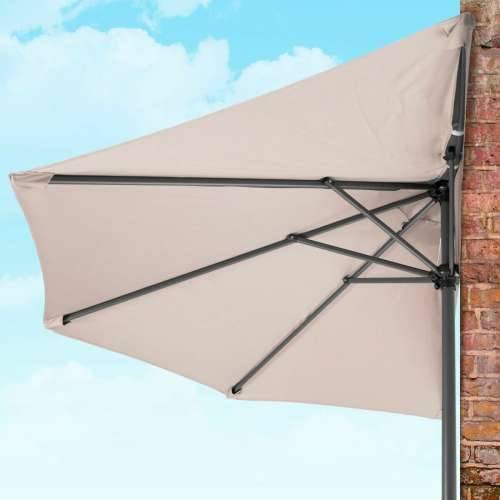 Saulessargs 240 x 125 x 250 cm Taupe Boja Aluminij Cijena