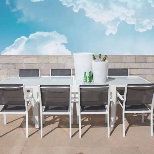 Stol na Izvlačenje Thais 80 x 80 x 74 cm Aluminij Cijena