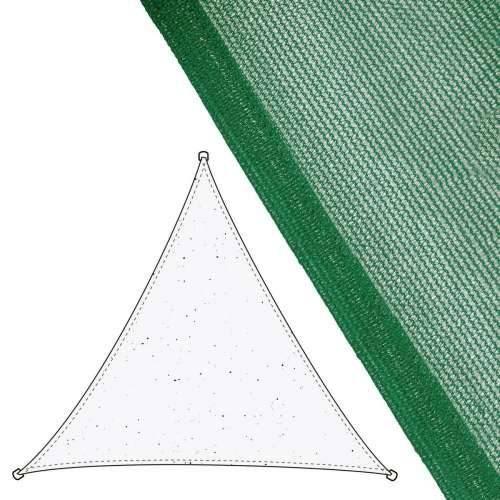 Sjenila jedra Vela sombreo Zelena 500 x 500 x 0,5 cm Nadstrešnica Cijena