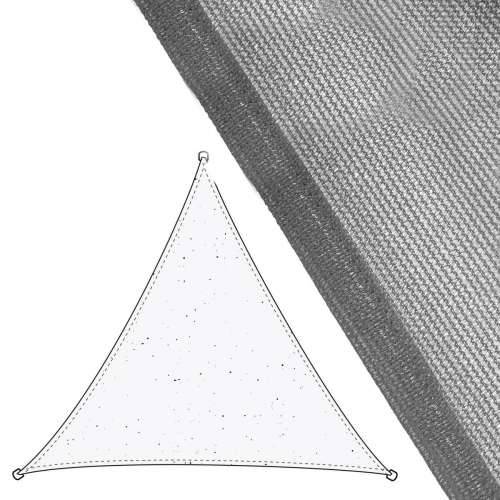 Sjenila jedra Vela sombreo Siva 5 x 5 m 500 x 500 x 0,5 cm Nadstrešnica Cijena