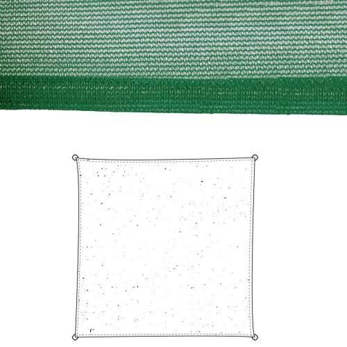 Sjenila jedra Vela sombreo Zelena 300 x 300 x 0,5 cm Nadstrešnica Cijena