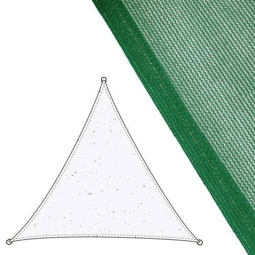 Sjenila jedra Vela sombreo Zelena 3,5 x 3,5 m 350 x 350 x 0,5 cm Nadstrešnica Cijena