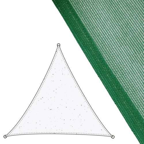 Sjenila jedra Vela sombreo Zelena 3,5 x 3,5 m 350 x 350 x 0,5 cm Nadstrešnica Cijena