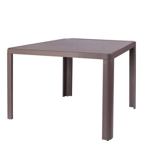 Blagavaonski stol Stella 90 x 90 x 75 cm Siva Aluminij Cijena