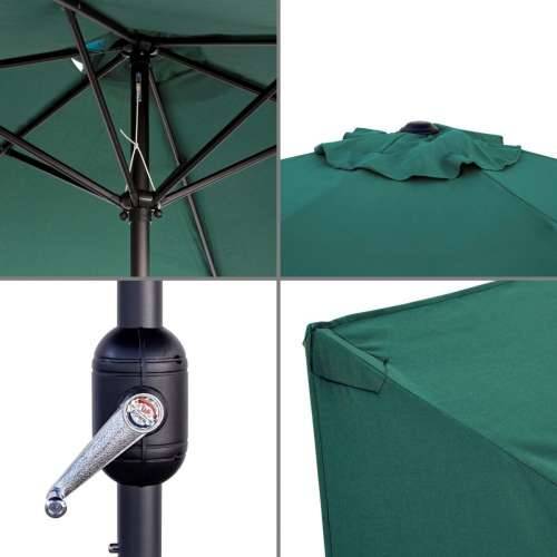 Saulessargs Monty Aluminij Zelena 270 cm Cijena