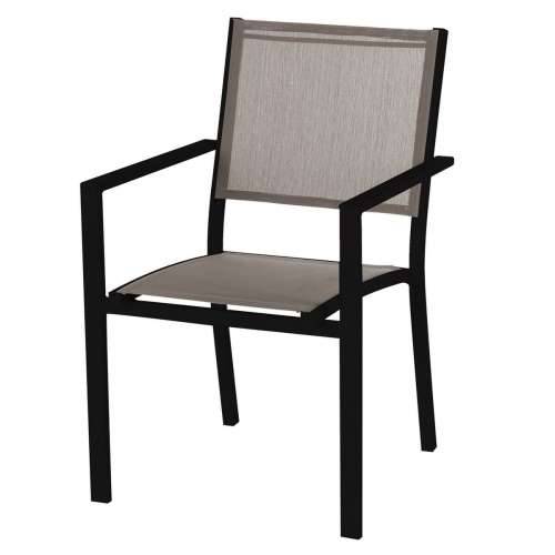 Dārza krēsls Thais 55,2 x 60,4 x 86 cm Grafit Taupe Boja Aluminij Cijena