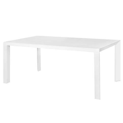 Blagavaonski stol Io Bijela Aluminij 180 x 100 x 75 cm Cijena