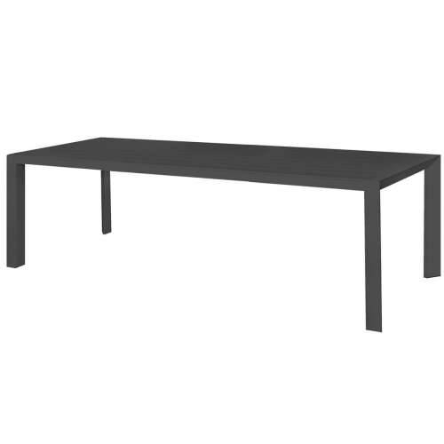 Blagavaonski stol Io Grafit Aluminij 280 x 100 x 75 cm Cijena