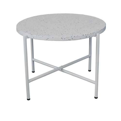 Pomoćni stolić Terrazzo Bijela 60 x 60 x 45 cm Cijena