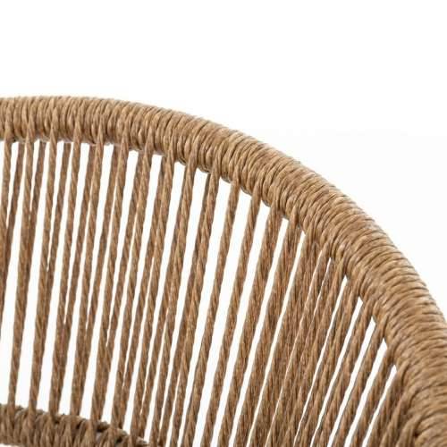 Dārza krēsls Neska Bijela Aluminij sintetički ratan 56 x 59,5 x 81 cm Cijena