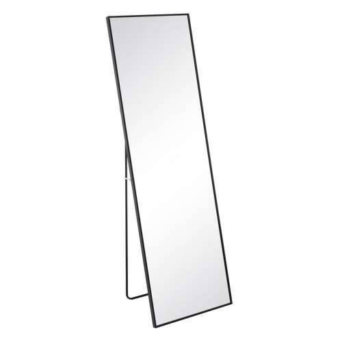 Ogledalo na stalku Crna Aluminij Kristal 50 x 2,5 x 160 cm Cijena