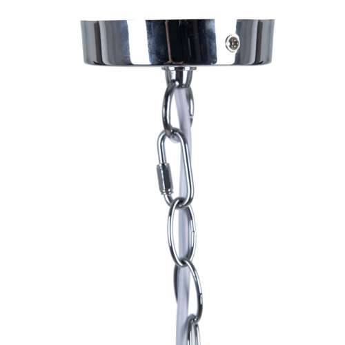 Stropna svjetiljka 63,5 x 60,5 x 91 cm Kristal Metal Srebro Cijena