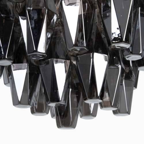 Stropna svjetiljka 58 x 58 x 44 cm Kristal Metal Srebro Cijena