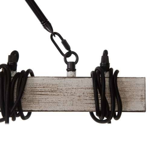 Stropna svjetiljka 107 x 5 x 15 cm Crna Metal Cijena