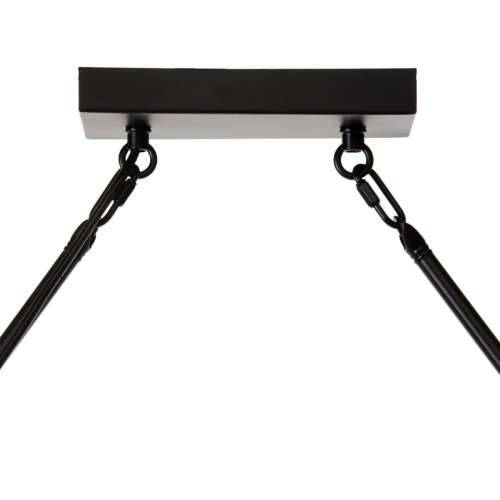Stropna svjetiljka 107 x 5 x 15 cm Crna Metal Cijena