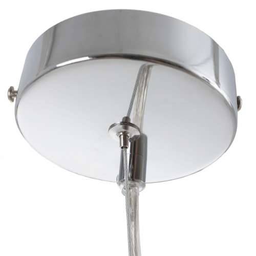 Stropna svjetiljka 28 x 28 x 120 cm Kristal Metal Srebro Ø 28 cm Cijena
