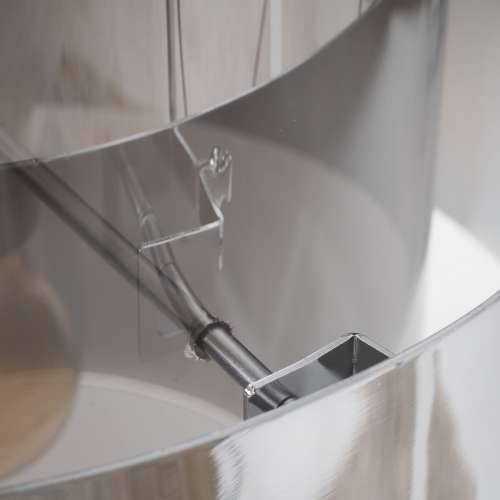 Stropna svjetiljka 28 x 28 x 120 cm Kristal Metal Srebro Ø 28 cm Cijena