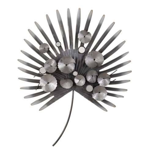 Zidni Ukras 94 x 10 x 116,5 cm Metal Srebro Cijena