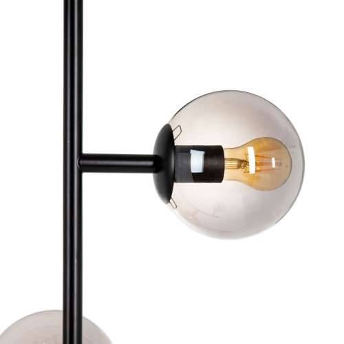 Stropna svjetiljka 40 x 40 x 234 cm Kristal Crna Metal Ø 15 cm moderan Cijena