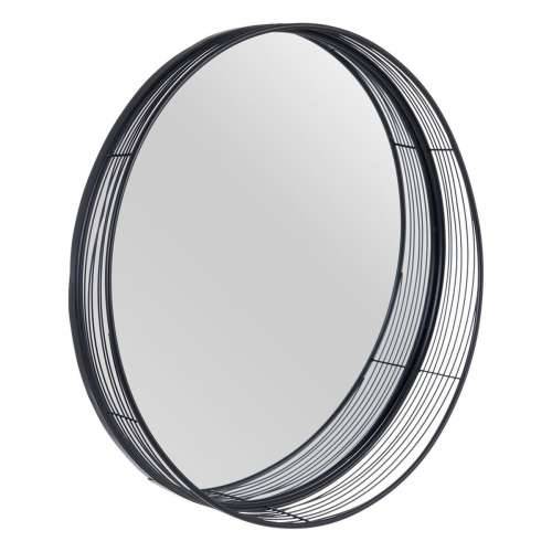 Zidno ogledalo Crna 81 x 15,5 x 81 cm Cijena