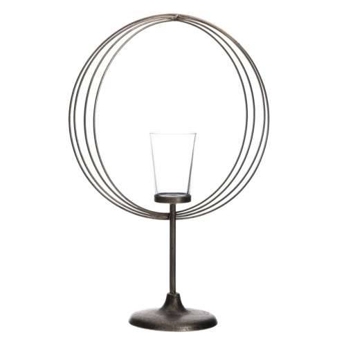 Svijećnjak 32,5 x 14,3 x 49,5 cm Kristal Metal Srebro Cijena