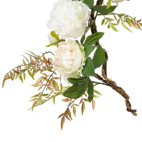 Ukrasno cvijeće 160 x 30 x 24 cm Bijela Peonija Cijena