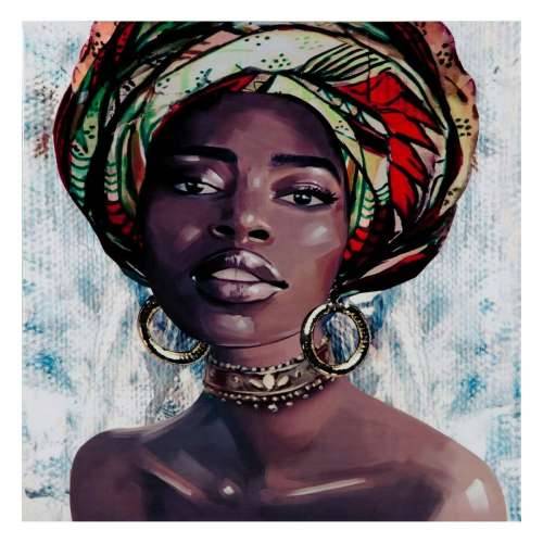 Platno Afrikanka 60 x 2,5 x 60 cm Cijena