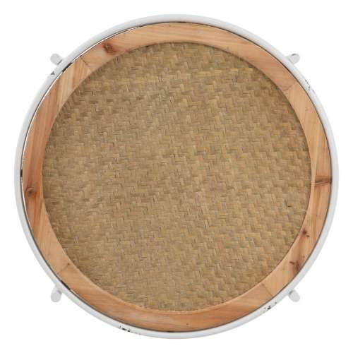 Pomoćni stolić 50 x 50 x 53,5 cm Metal Bijela Cijena