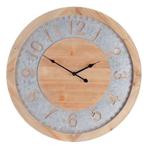 Zidni sat Prirodno Jelovina 60 x 4,5 x 60 cm Cijena